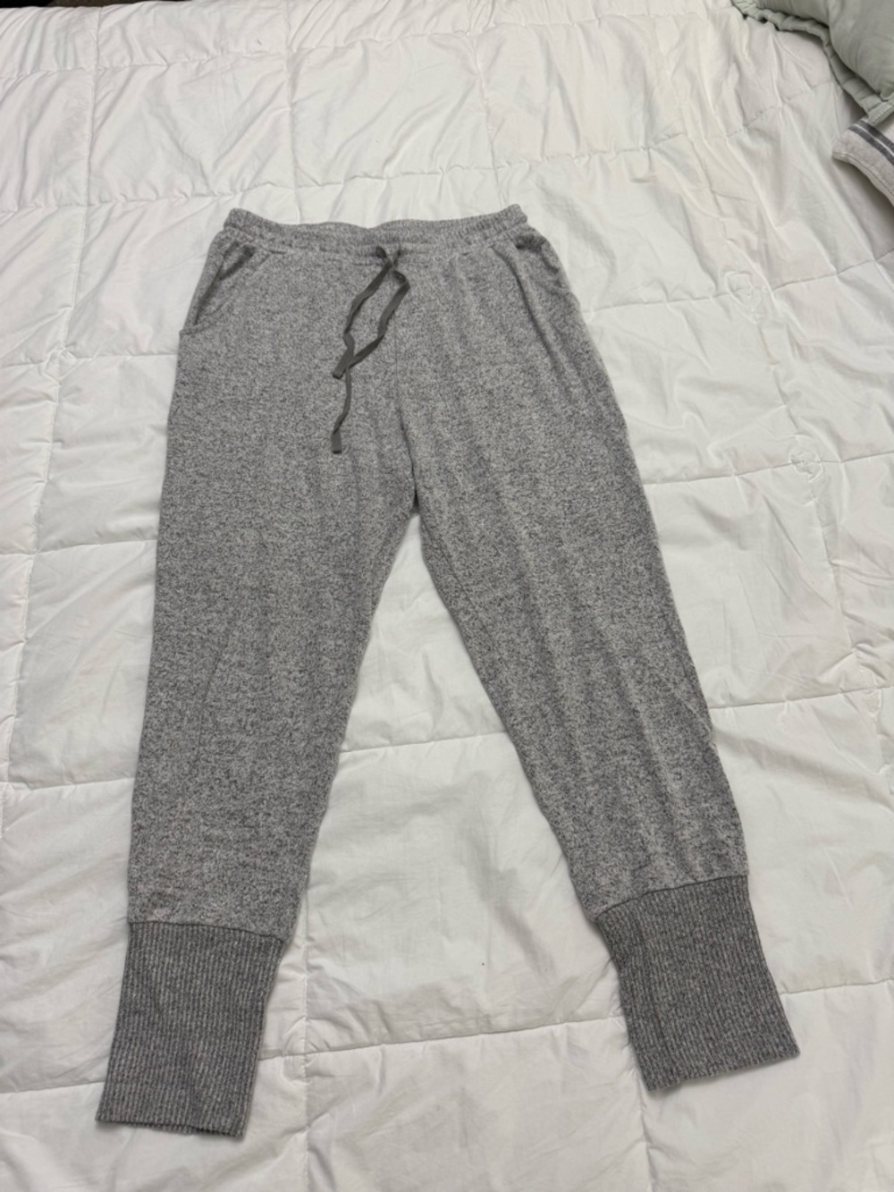 Victoria's Secret Gray Knit Jogger Pants